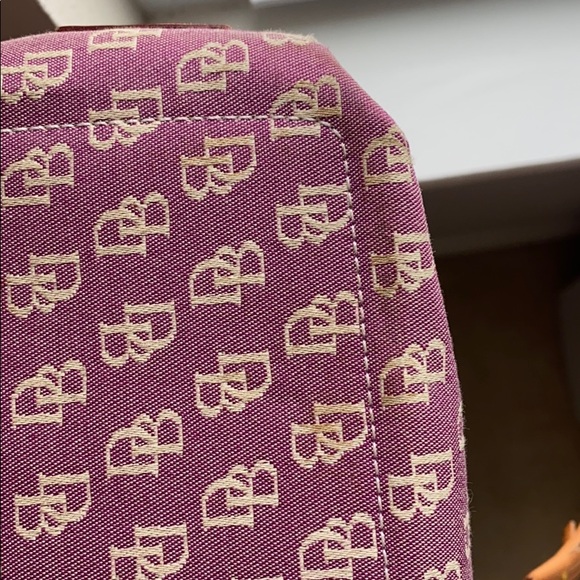 Dooney and Bourke Signature Pink Satchel - Picture 7 of 11